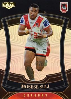 2023 NRL Traders Elite - Silver Specials #P126 Moses Suli Front